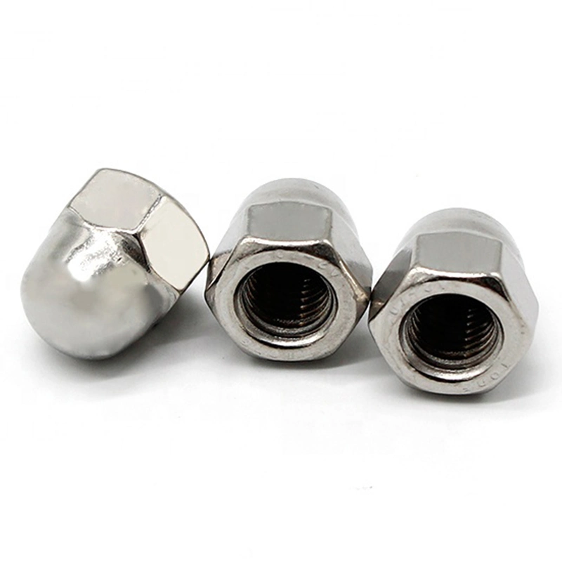 DIN1587 Cap Stainless 304 Steel Nut M4 - M12 Outer Hexagon